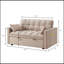 Canapé-lit 4 en 1 avec accoudoirs et poches de rangement, canapé-lit capitonné multifonctionnel avec dossier et coussins réglables, canapé-lit convertible-1595235521