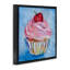 Collage Patterned Cupcake Floating Frame, design by Lisa Morales-1252486119-1252486118