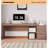Practical Transformable 3-Drawer Large Capacity Desk