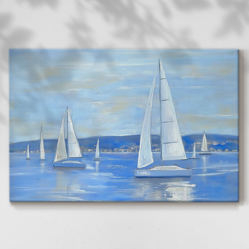 Série nautique-XXV - Cavas enveloppés de galerie, 32 x 48