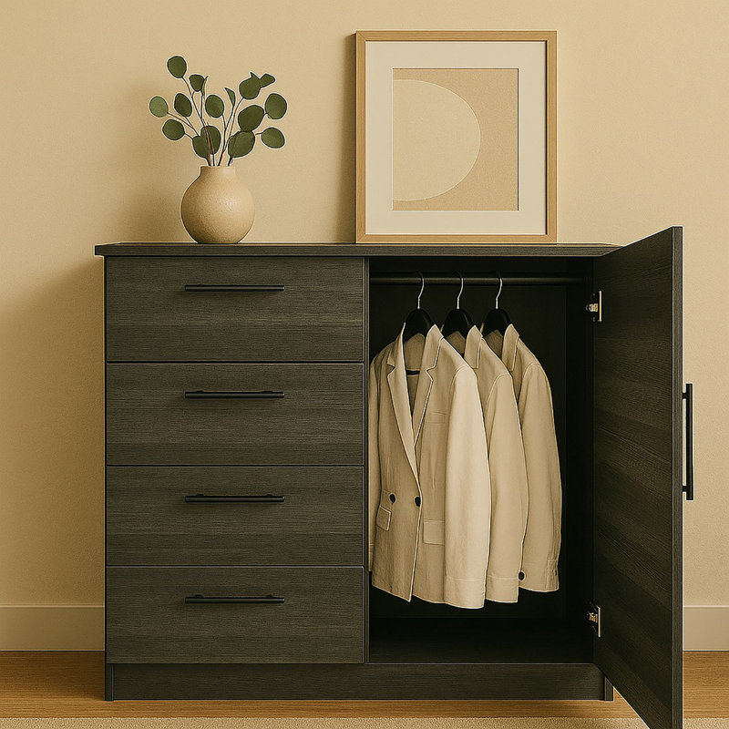 Commode pour homme Robin, Gris