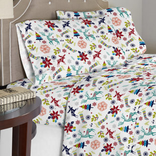 Ensemble de draps 100% coton 190 fils