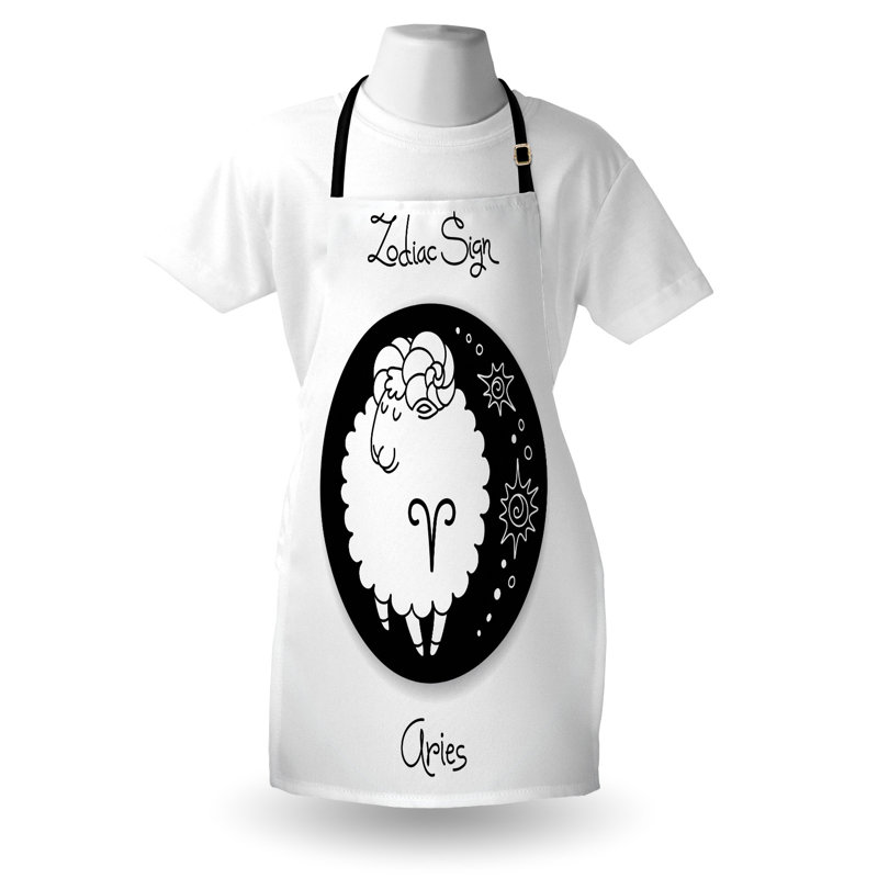 No Pattern Bib Apron