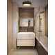 Murphie Single Light Polyester LED Flush Mount