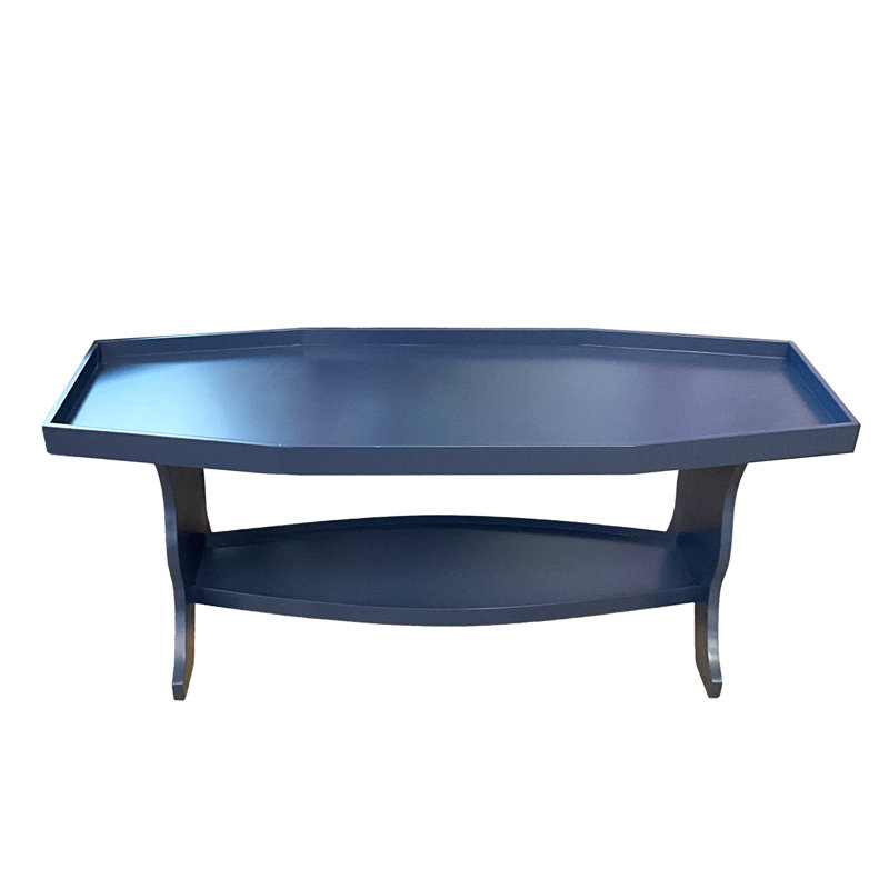 Lozere Single Coffee Table, Midnight Blue