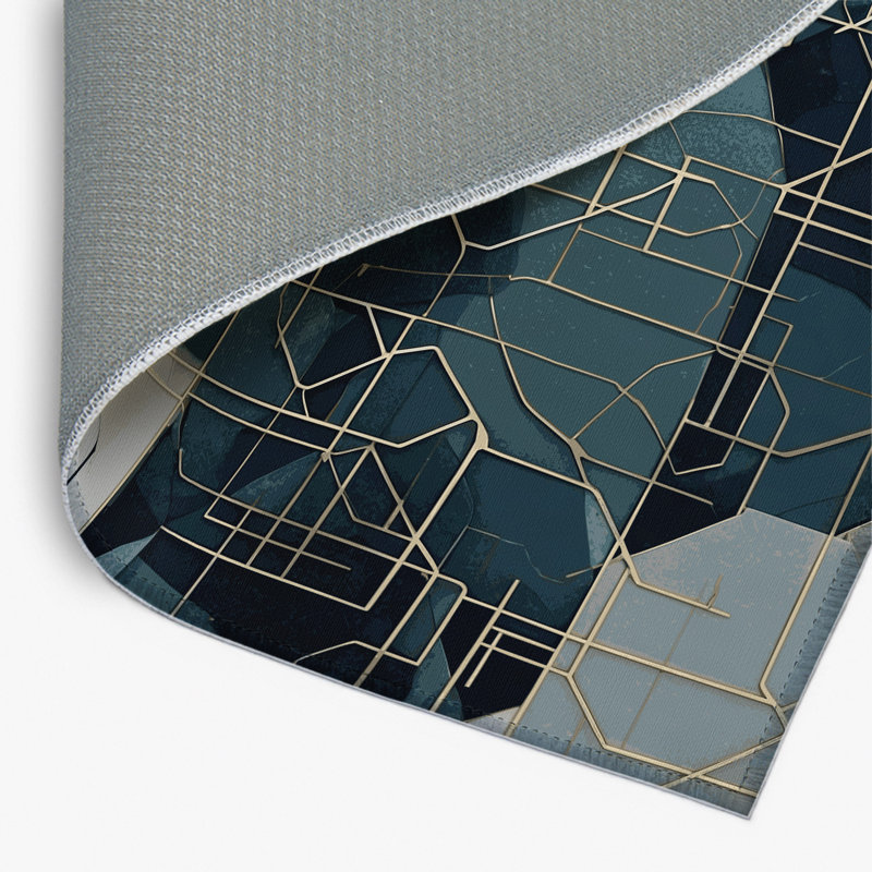 Nova Rays Indoor And Outdoor Area Rug, Rectangle 4' x 6'