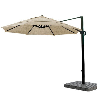 Parasol en porte-à-faux Sunbrella 11 pi Carlisle