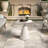 Templa Aluminum Round Outdoor Side Table-33876302-33876306