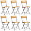 Chione 6 - Person Patio Dining Set with Rectangular Table
