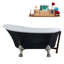 1399.5mm x 680.7mm Soaking Acrylic Bathtub-392690347-392690346