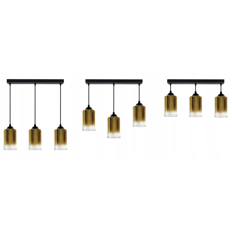 Ellianah 3 - Light Pendant, Copper
