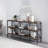Kira Console Table with Shelves-545860170-664288193