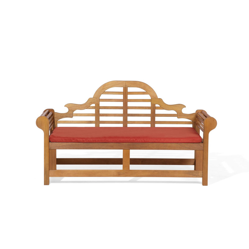 Morrilton Wooden Bench, Red