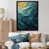 Black Picture Framed Canvas