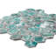 Eterna Hexx 12'' x 12'' Recycled Glass Mosaic-108486576