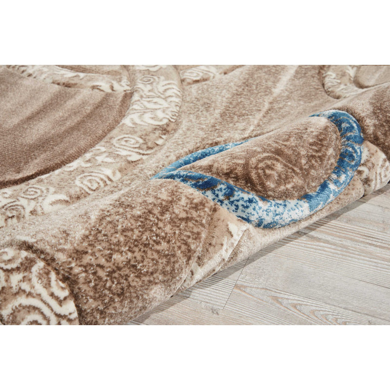 Tapis moka area Wendolyn, Rectangle 3 pi 9 po x 5 pi 9 po