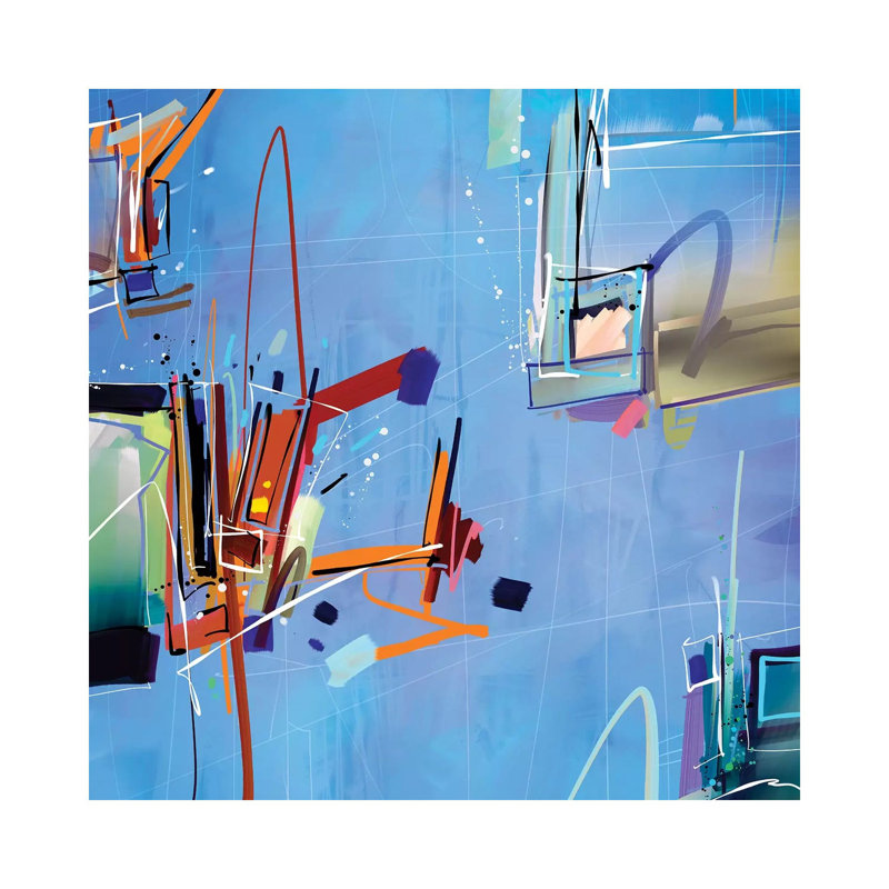 Theorem VI by Guillermo Arismendi - Painting on Canvas, Wrapped Canvas, 66.04 cm H x 66.04 cm W x 3.175 cm D