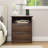 2 Drawers Nightstand With Charging Station-1990710005