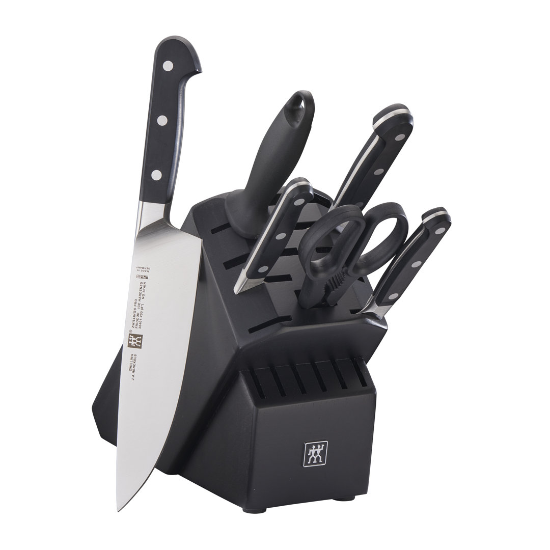 ZWILLING Pro 7-Piece Knife Block Set ZWILLING J.A. Henckels Storage 