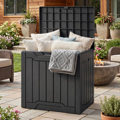 Balconera 31 Gallon Resin Lockable Deck Box
