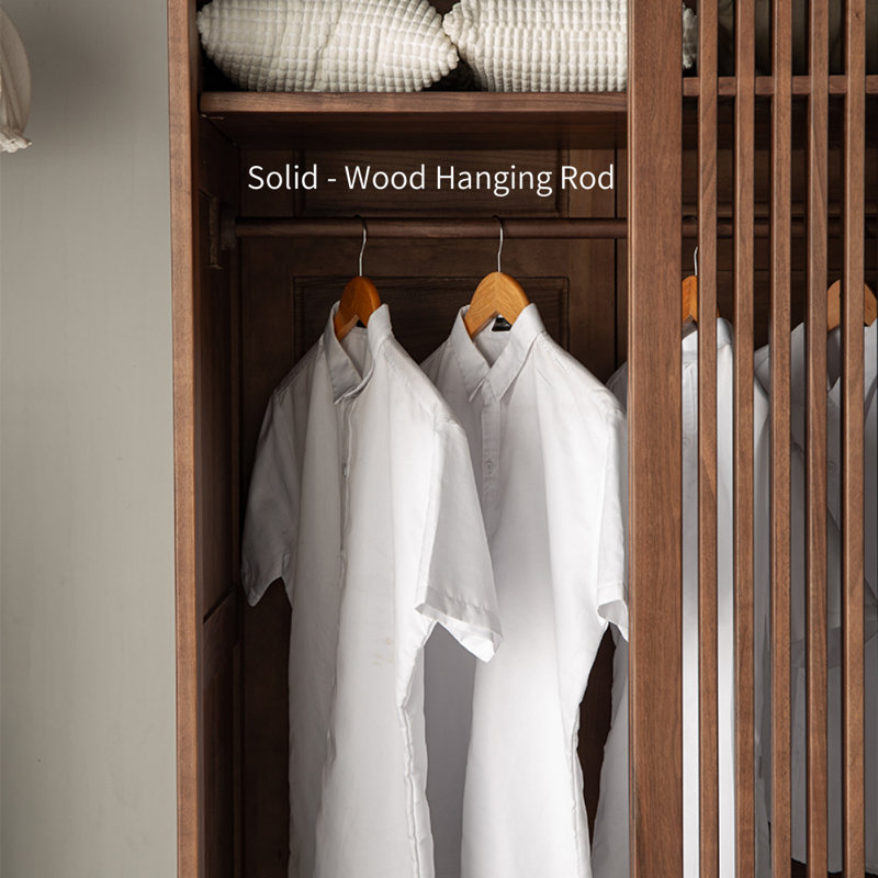 Modern Simple and Breathable Wardrobe, 83" H x 47" W x 24" D