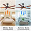 Ventilateur de plafond 60 po noir Lowe