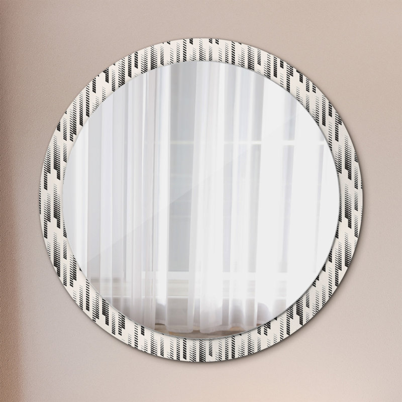 Huldar Glass Flat Wall Mirror