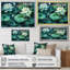 «Green Lotus Pond I», reproduction sur toile-802112661-802112666