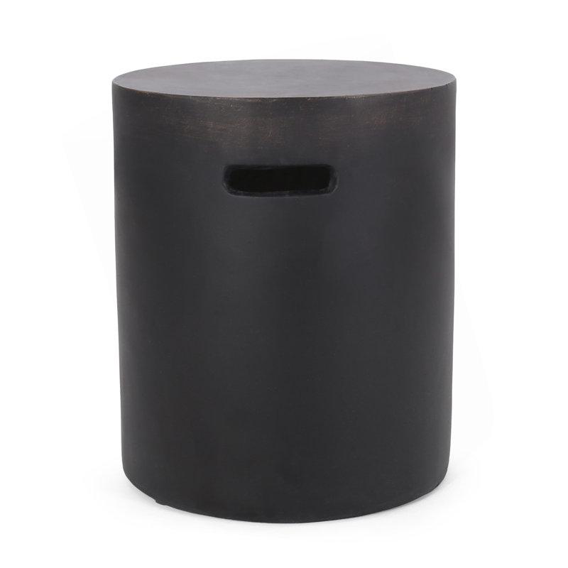 Outdoor Lightweight Concrete Side Table