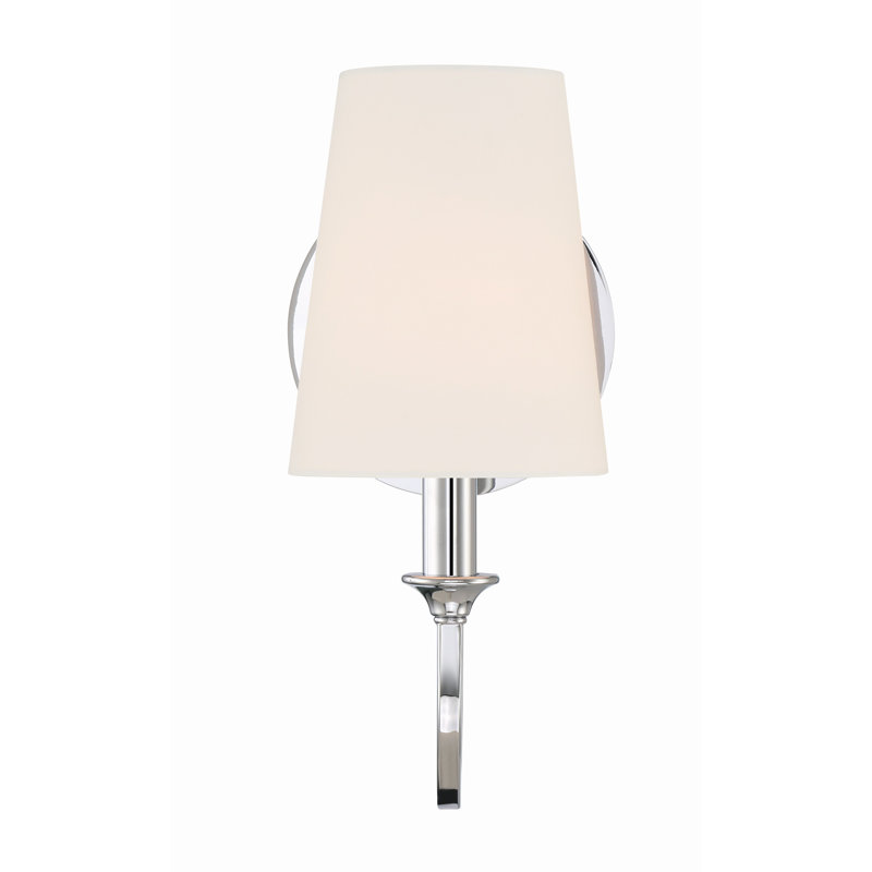 Zaahirah Flush Wall Mount Sconces, Polished Chrome