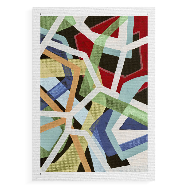 Magnétique couleur I - impression sur toile seulement - non encadrée, H 18 po x l 12 po
