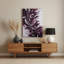 Abstrait floral 9, art mural en métal brun-1918525798