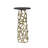 Naiah Aluminum End Table, Gold