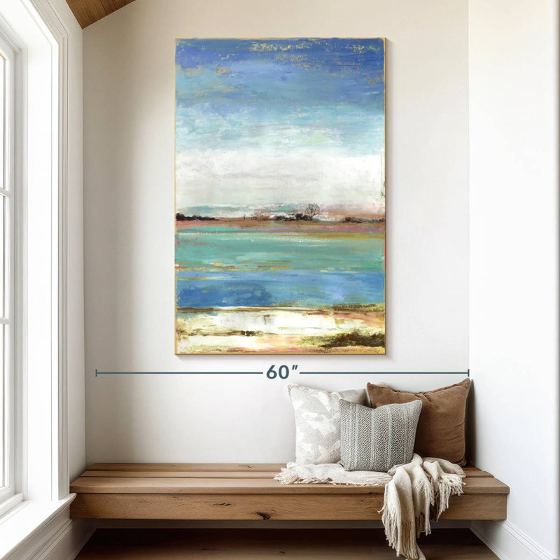 Avery Waterfront II, 51" H x 34" W