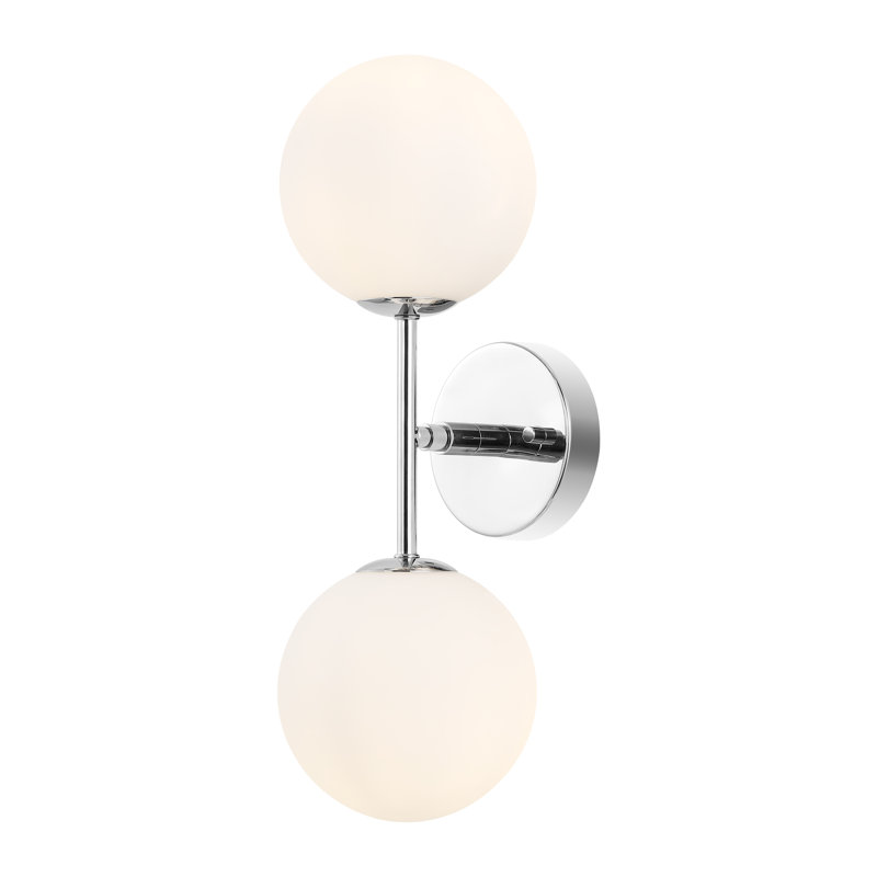 Jaina 2 - Light Armed Sconce, Silver