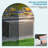 Balconera 100 Gallons Lockable Resin Deck Box-107332795