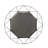Bjarke Metal Flat Wall Mirror-95211631