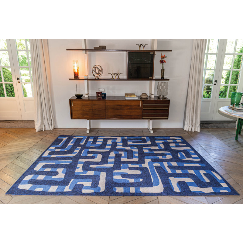 Geometric Area Rug, Rectangle 140 x 200cm