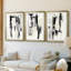 ABSTRACT Series DCC-III - Impression encadrée sur mesure de qualité supérieure - 3 pièces-7117219-7117223