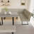 Zionna 3-Piece MDF Top Dining Table Set 47.2 in. Rectangle Table, 1-Back Corner Seat Bench and 1-Bench