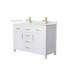 Beckett 48" Freestanding Double Bathroom Vanity with Quartz Top-646743065-646743070-646743068