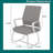 Modern Ergonomic Office Chair With Breathable Back - 17.5" H X 21.5" W X 17" D Compact Frame-2134257539-2134257538