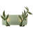 Rustic Lodge Flush Mounted Sconce