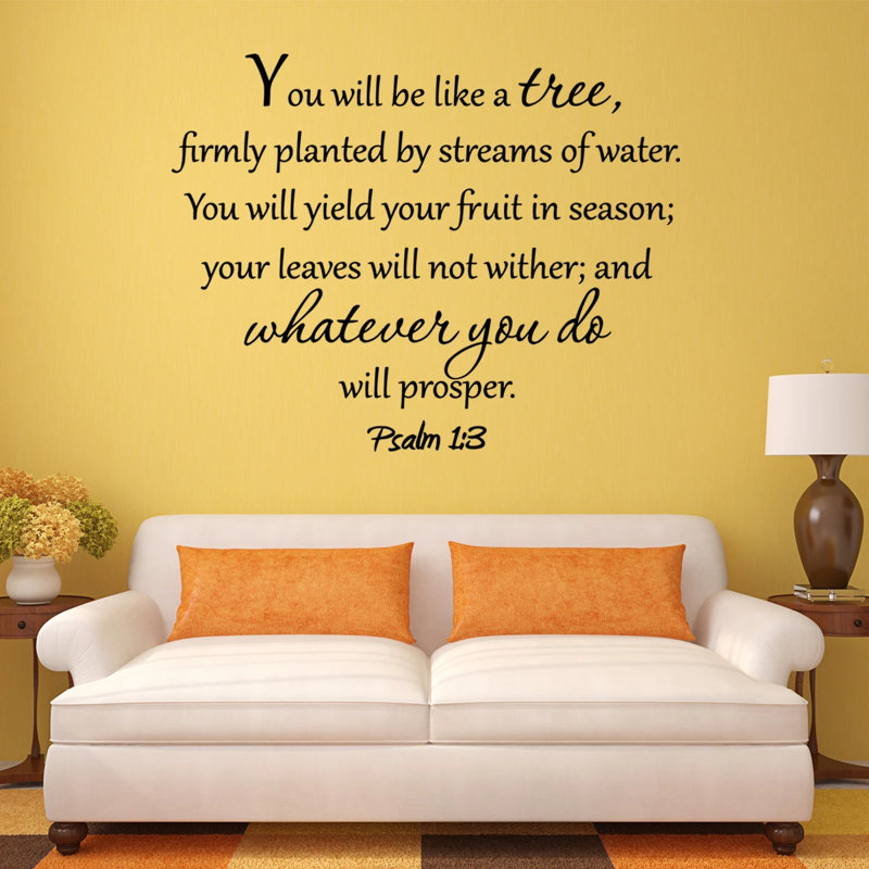 Adhésif décoratif «You Will Like Like a Tree», H 33 po x l 40 po