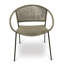 Fauteuil Cove / gris anthracite / blanc-1424051370