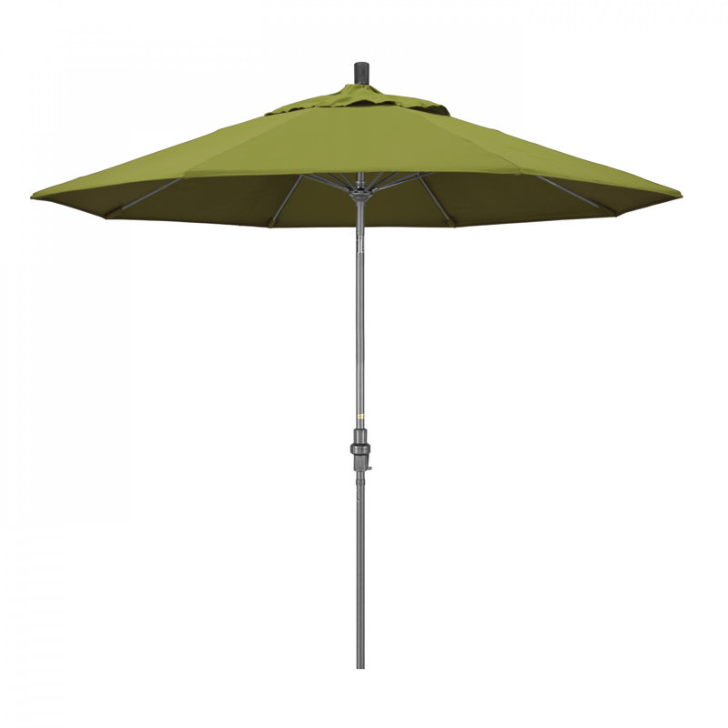 Lisah 108'' Market Umbrella, Ginkgo Performance Canvas