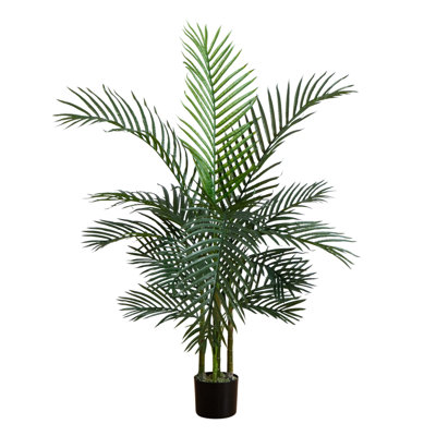 5ft. UV Resistant Artificial Areca Palm Tree (Indoor/Outdoor)