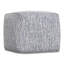 Pouf carré en coton 18 po Nate-1156333105
