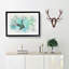 Green Hummingbird - Picture Frame Painting Print-56735608-56735610