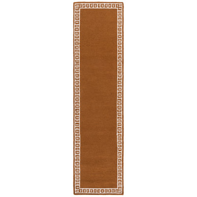 Hand-Tufted Geometric Wool Rug